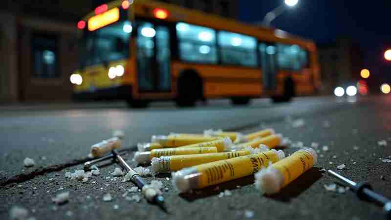 Saskatchewan Expands Legislation To Combat Street Violence And Drug Overdoses, Concept art for illustrative purpose, tags: drogenüberdosierungen und - Monok